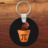 Chicken T And I Dont Care  Sleutelhanger (Voorkant)