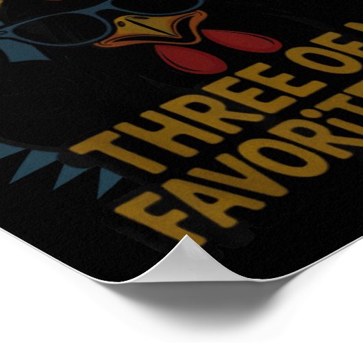 Chicken T E Farm Humor Funny Chicken Laugh Moment  Poster (Hoek)