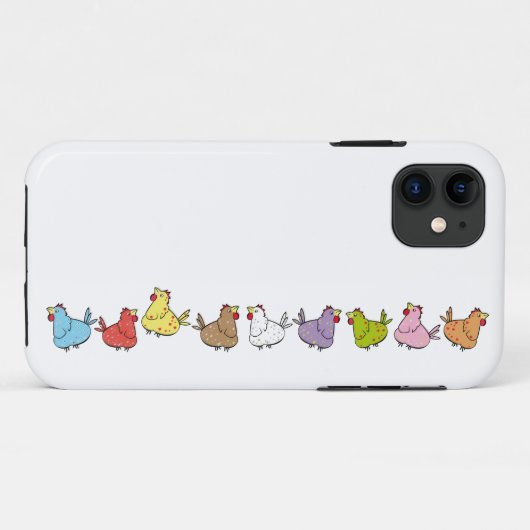 Chicken Talk iPhone 5 Case Mate (Achterkant (horizontaal))