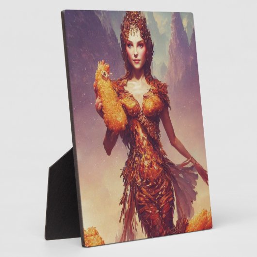 Chicken Tendies Goddess Plaque Fotoplaat (Zijkant)