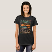 Chicken Terminology T-shirt (Voorkant volledig)