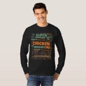 Chicken Terminology T-shirt (Voorkant volledig)