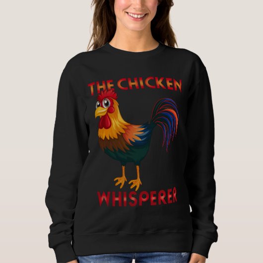 Chicken The Chicken Whisperer gif Trui (Voorkant)