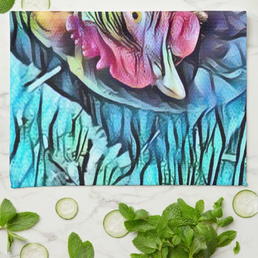 CHICKEN THEEDOEK (Gevouwen)