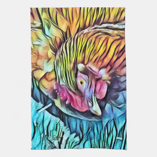 CHICKEN THEEDOEK (Verticaal)