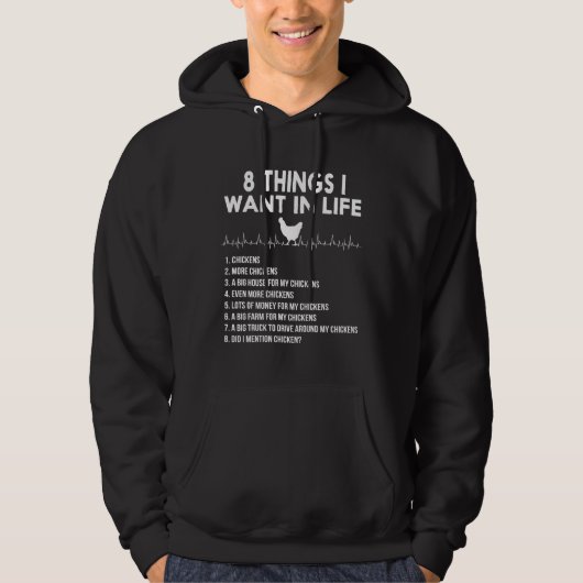 Chicken Things I Hoodie (Voorkant)