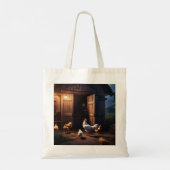 Chicken Tote Bag (Achterkant)