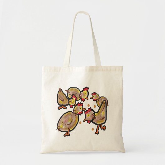 Chicken Tote Bag (Voorkant)