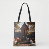 Chicken Tote Bag (Voorkant)