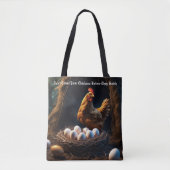 Chicken Tote Bag (Voorkant)