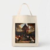 Chicken Tote Bag (Voorkant)