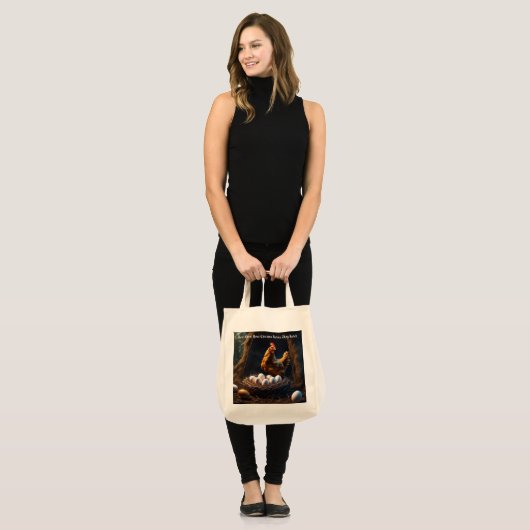 Chicken Tote Bag (Voorkant (model))