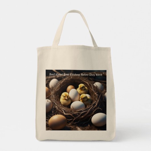 Chicken Tote Bag (Achterkant)
