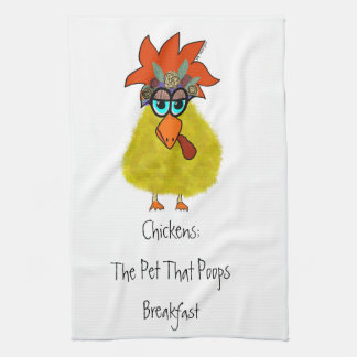 Chicken towel theedoek