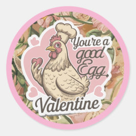 Chicken Valentijn Sticker