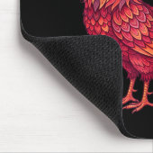 Chicken Valentines Day Heart For Farmers Cute Chic Muismat (Hoek)