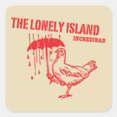 Chicken Vierkante Sticker (Voorkant)