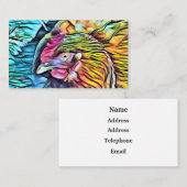 CHICKEN VISITEKAARTJE (Voorkant / Achterkant)