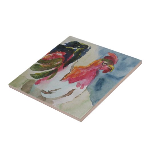 Chicken Walking Tegeltje (Zijkant)