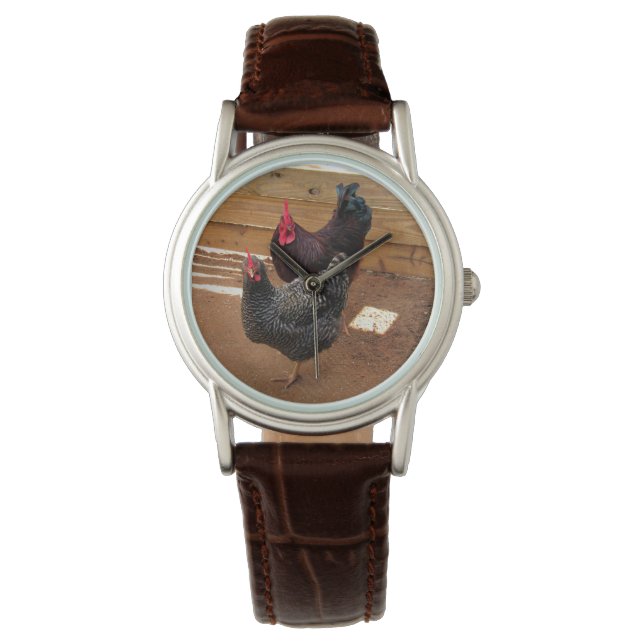 Chicken Watch - Kies uw stijl bij het bestellen Horloge (Voorkant)