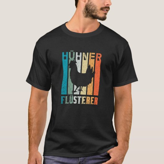 Chicken Whisper Rooster Boerderij Farmer T-shirt (Voorkant)