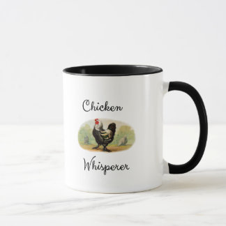 Chicken Whisperer Antiek Rooster Funny Humorisel Mok