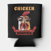 Chicken Whisperer Distress Poultry Farmer Gift Blikjeskoeler (Voorkant)