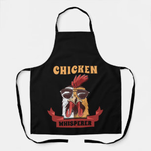 Chicken Whisperer Distress Poultry Farmer Gift Schort