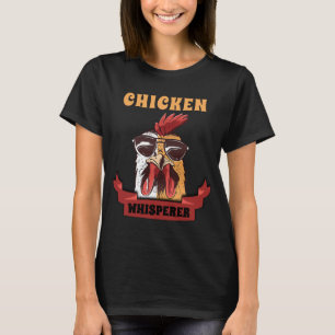 Chicken Whisperer Distress Poultry Farmer Gift T-shirt