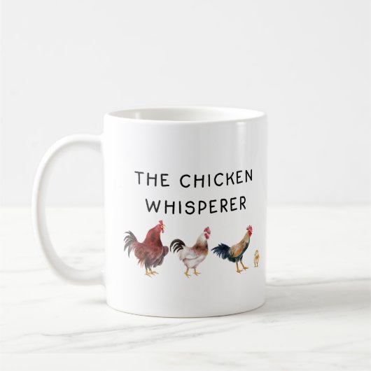 Chicken Whisperer Egg Boerderij Koffiemok (Links)