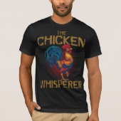 Chicken Whisperer Farmer T-shirt (Voorkant)