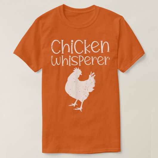 Chicken Whisperer Farmer T-Shirt (Design voorkant)