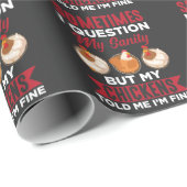 Chicken Whisperer Farming Crazy Animal Farmer Cadeaupapier (Rol Hoek)