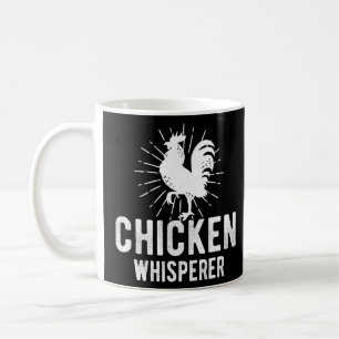 Chicken Whisperer Funny Boerderij Chicken Face Far Koffiemok