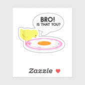 Chicken Whisperer Funny Bro is dat je grappig Boer Sticker (Vel)