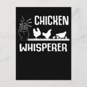 Chicken Whisperer Hen Farmer Briefkaart (Voorkant)