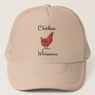 Chicken Whisperer Hen Waterverf Funny Humoureuze Trucker Pet