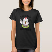Chicken Whisperer I talk to Chicken Farmer Hens Cu T-shirt (Voorkant)