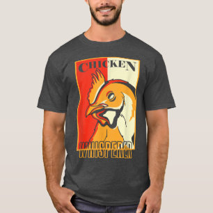 Chicken Whisperer Mannen Farmer Clothes & Chicken T-shirt
