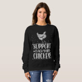 Chicken Whisperer Poultry Chicken Trui (Voorkant volledig)