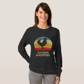 Chicken Whisperer Retro T-shirt (Voorkant volledig)