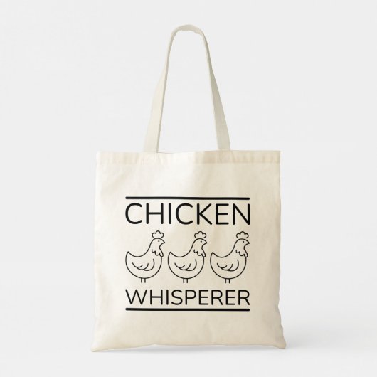 Chicken Whisperer Tote Bag (Achterkant)