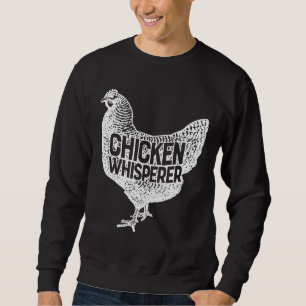 Chicken Whisperer Women Mannen Boerderij Farmer Trui