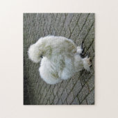 Chicken White Silkie Foto Legpuzzel (Verticaal)