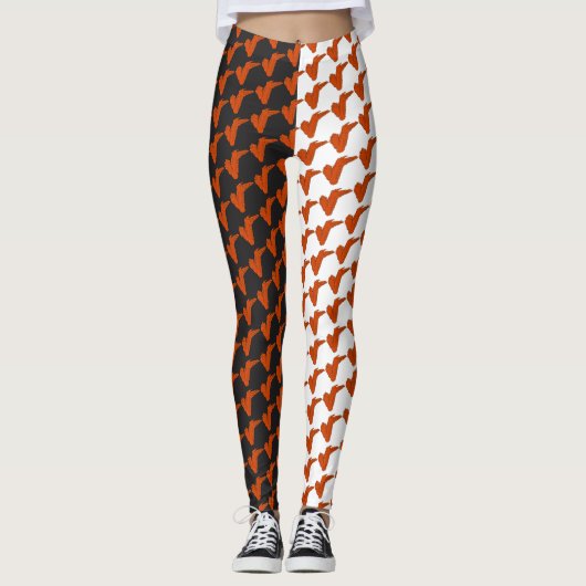 Chicken Wing All-Over-Print Leggings (Voorkant)