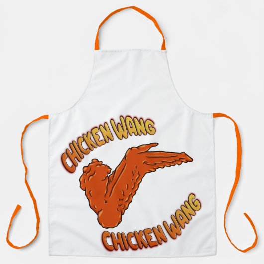 Chicken Wing All-Over Print Schort (Voorkant)