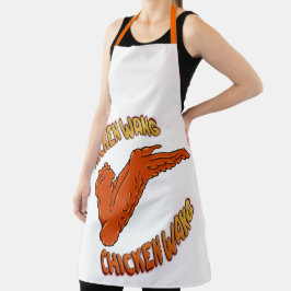 Chicken Wing All-Over Print Schort