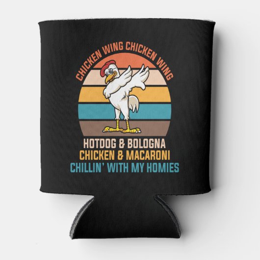 Chicken Wing Chicken Wing Hot Dog Bologna Song Dan Blikjeskoeler (Voorkant)