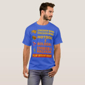 Chicken Wing Chicken Wing Hot Dog en Bologna T-shirt (Voorkant volledig)