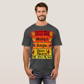 Chicken Wing Chicken Wing Hotdog Bologna Song T-shirt (Voorkant volledig)